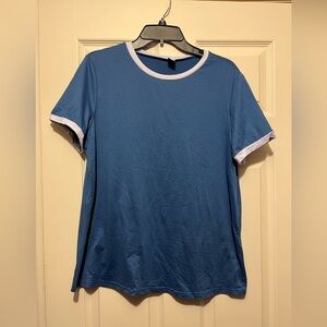 SHEIN Ladies Ring Neck T-Shirt - Size L